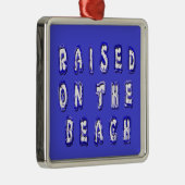 Erstellen Sie Ihr eigenes inspirierendes Strandleb Ornament Aus Metall (Rechts)