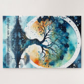 erstellen Sie Ihr eigenes inspirierendes Zitat, Ih Puzzle (Horizontal)