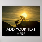 Erstellen Sie Ihr eigenes inspirierendes Zitat-Pos Poster (Vorne)