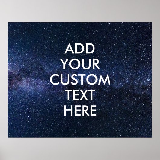 Erstellen Sie Ihr eigenes inspirierendes Zitat-Pos Poster (Vorne)