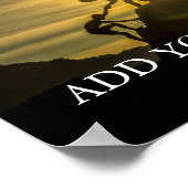 Erstellen Sie Ihr eigenes inspirierendes Zitat-Pos Poster (Ecke)