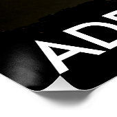 Erstellen Sie Ihr eigenes inspirierendes Zitat-Pos Poster (Ecke)