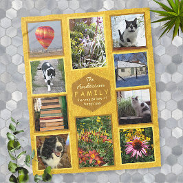 Erstellen Sie Ihr eigenes Instagram Foto mit dem N Fleecedecke