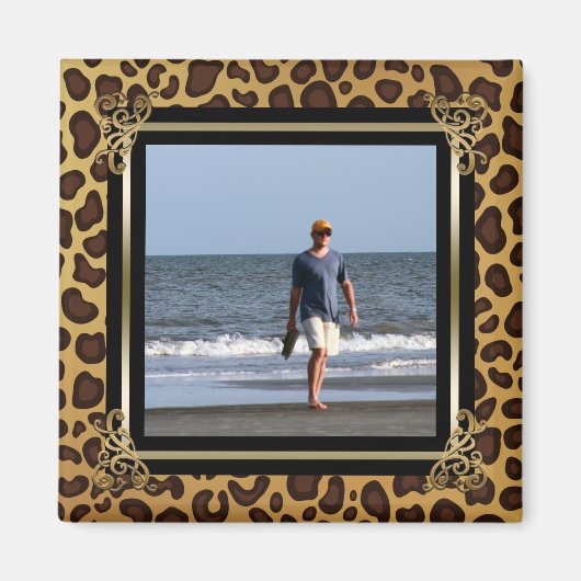 Erstellen Sie Ihr eigenes Instagramm-Foto | Leopar Magnet (Vorne)