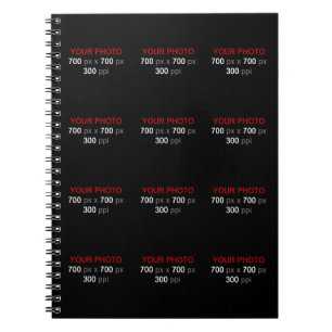 Erstellen Sie Ihr eigenes Instagramm-Notebook Notizblock