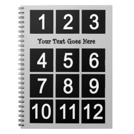 Erstellen Sie Ihr eigenes Instagramm-TextNotebook Notizblock