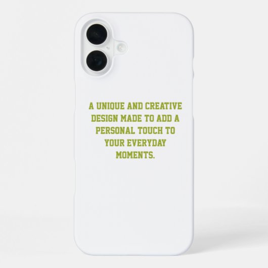 Erstellen Sie Ihr eigenes iPhone 16 Plus Slim Case Hülle (Rückseite)
