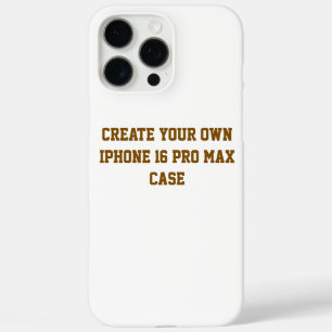 Erstellen Sie Ihr eigenes iPhone 16 Pro Max Case