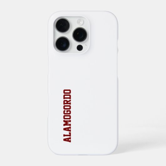 Erstellen Sie Ihr eigenes iPhone 16 Pro Slim Case Hülle (Rückseite)