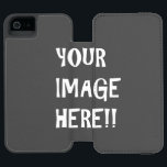 Erstellen Sie Ihr eigenes iPhone SE  iPhone 5/5-Wa Incipio Watson™ iPhone 5 Geldbörsen Hülle<br><div class="desc">Entwerfen Sie Ihr eigenes Black iPhone SE  iPhone 5/5s Wallet Case mit Zazzles phantastischem Personalisierungstool. Fügen Sie Ihren eigenen Text,  Foto,  Bild oder Design hinzu.</div>