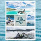 Erstellen Sie Ihr eigenes Jet Ski Foto Postcard Postkarte