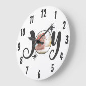 Erstellen Sie Ihr eigenes JOY-Foto Große Wanduhr (Winkel)