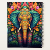 Erstellen Sie Ihr eigenes Jungle Elephant Totem Ti Planer (Rückseite)