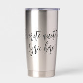 Erstellen Sie Ihr eigenes Kalligrafiekonzept, das  Thermobecher (Links)