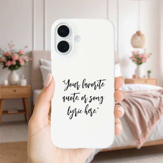 Erstellen Sie Ihr eigenes Kalligraphieangebot Case-Mate iPhone Hülle