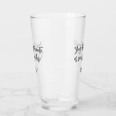 Erstellen Sie Ihr eigenes Kalligraphieangebot Glas (Links)