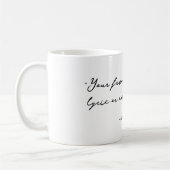 Erstellen Sie Ihr eigenes Kalligraphieangebot Kaffeetasse (Links)