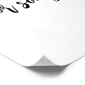 Erstellen Sie Ihr eigenes Kalligraphieangebot Poster (Ecke)