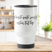 Erstellen Sie Ihr eigenes Kalligraphieangebot Reisebecher