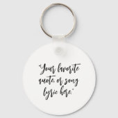 Erstellen Sie Ihr eigenes Kalligraphieangebot Schlüsselanhänger (Vorderseite)