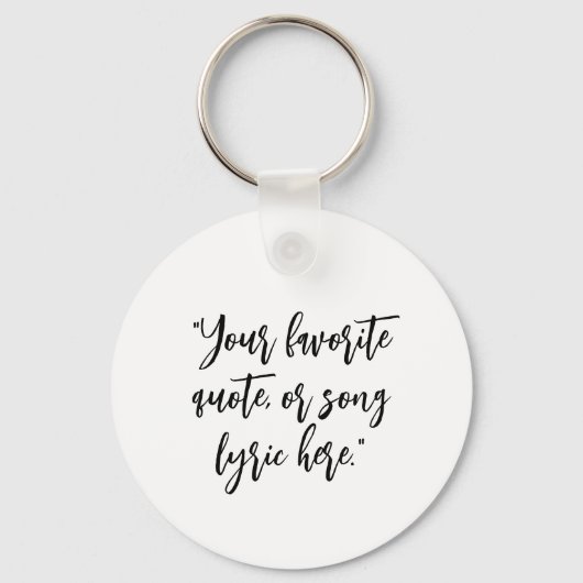 Erstellen Sie Ihr eigenes Kalligraphieangebot Schlüsselanhänger (Vorderseite)