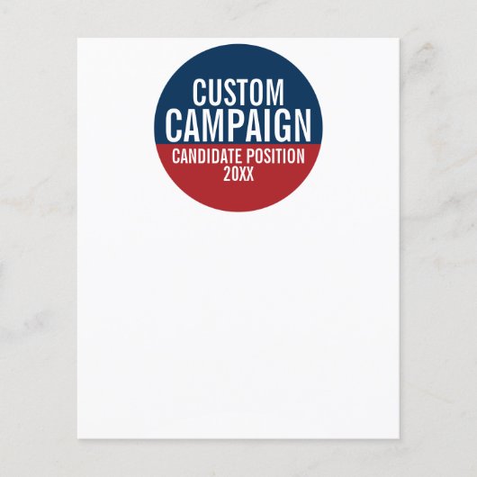 Erstellen Sie Ihr eigenes Kampagnengerät Flyer (Vorne)