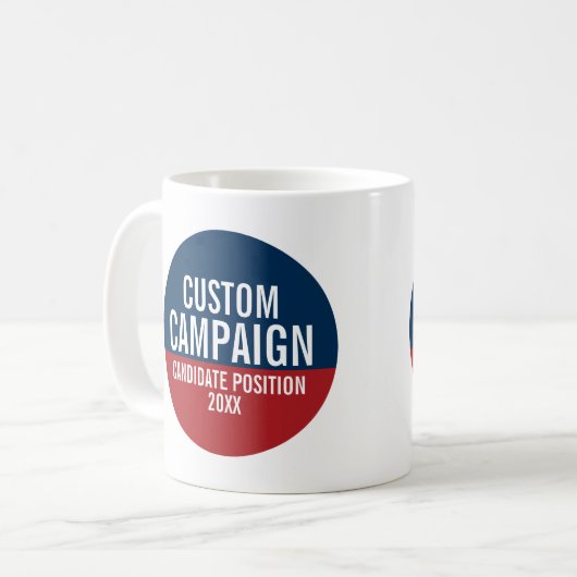 Erstellen Sie Ihr eigenes Kampagnengerät Kaffeetasse (Vorderseite Links)