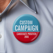 Erstellen Sie Ihr eigenes Kampagnengerät - rot und Button