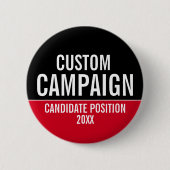 Erstellen Sie Ihr eigenes Kampagnengerät - rot und Button (Vorderseite)