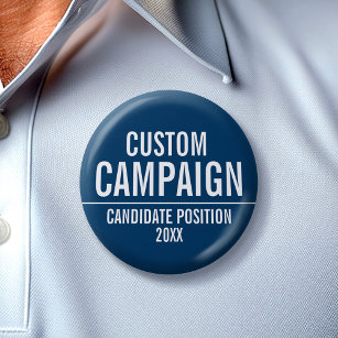 Erstellen Sie Ihr eigenes Kampagnengerät - weiß un Button