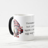 Erstellen Sie Ihr eigenes Kariertes Weihnachtsbumm Verwandlungstasse (Vorderseite Links)