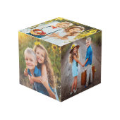 Erstellen Sie Ihr eigenes Keepake-Kids-Foto Würfel (Vorderseite Schrägansicht)