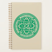 Erstellen Sie Ihr eigenes keltisches Kleeblatt Grü Planer (Vorderseite)