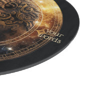 Erstellen Sie Ihr eigenes keltisches Leo Glass Alt Schneidebrett (Ecke)