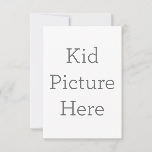 8,89 cm x 12,7 cm Flache Dankeskarte (Vorderseite)