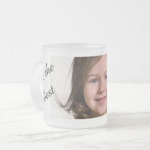 Erstellen Sie Ihr eigenes Kinderfoto als individue Mattglastasse