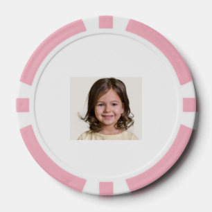 Erstellen Sie Ihr eigenes Kinderfoto als individue Pokerchips
