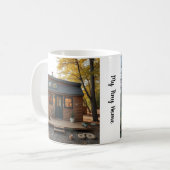 Erstellen Sie Ihr eigenes, kleines Zuhause-Foto Kaffeetasse (Vorderseite Links)
