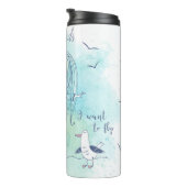 Erstellen Sie Ihr eigenes Küstenmädchen, das ich G Thermosbecher (Nach rechts gedreht)