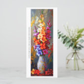 Erstellen Sie Ihr eigenes lackiertes Gladiolus Vas (Stehend Vorderseite)