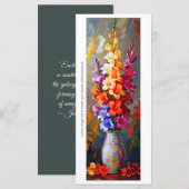 Erstellen Sie Ihr eigenes lackiertes Gladiolus Vas (Vorne/Hinten)