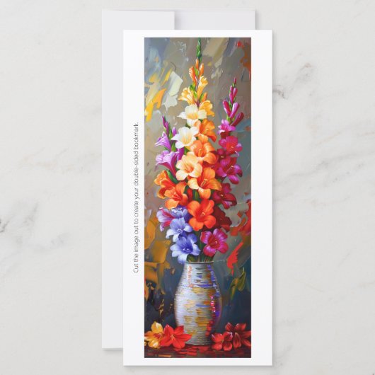 Erstellen Sie Ihr eigenes lackiertes Gladiolus Vas (Vorderseite)