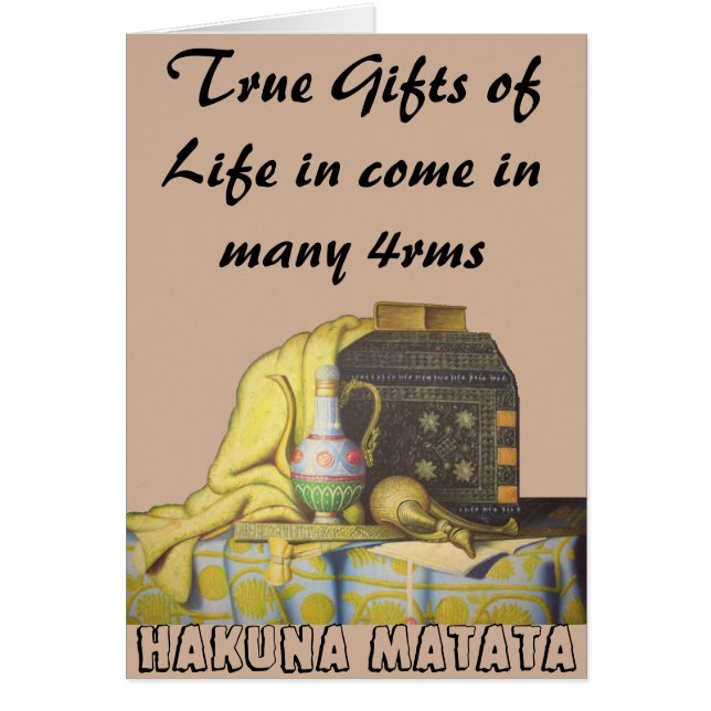 Erstellen Sie Ihr eigenes Leben Viele Formen Ideen (Vorne)