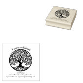 Erstellen Sie Ihr eigenes Lebensbaum-Emblem Gummistempel (Stempel)