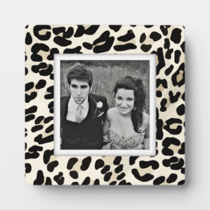 Erstellen Sie Ihr eigenes Leopard Print Foto Plaqu Fotoplatte