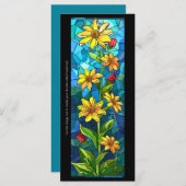 Erstellen Sie Ihr eigenes Lesezeichen für die Blum (Vorne/Hinten)