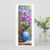 Erstellen Sie Ihr eigenes Lesezeichen für farbenfr (Stehend Vorderseite)