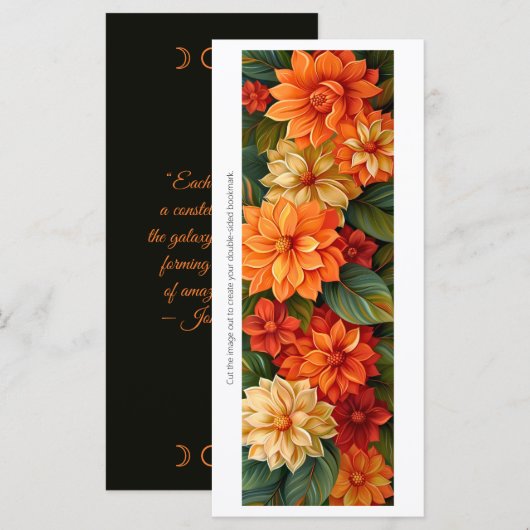 Erstellen Sie Ihr eigenes Lesezeichen für gestrich (Vorne/Hinten)