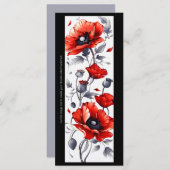 Erstellen Sie Ihr eigenes Lesezeichen für Graue un (Vorne/Hinten)