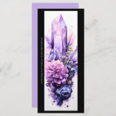 Erstellen Sie Ihr eigenes Lesezeichen für Lila Kri (Vorne/Hinten)